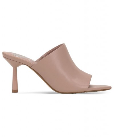 Pileesa Pointed-Toe Stiletto Mule Sandals Pink $48.00 Shoes