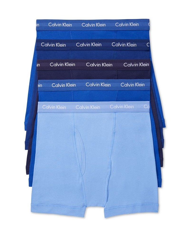 Men's 5-Pack Cotton Classic Boxer Briefs PD04 $28.41 Underwear