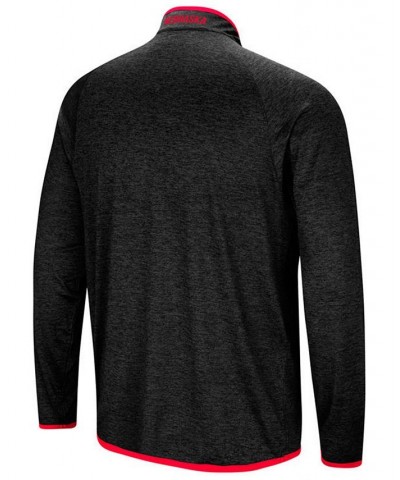 Men's Nebraska Cornhuskers Amnesia Quarter-Zip Pullover $28.04 Sweatshirt