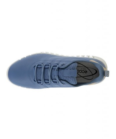 Women's Gruuv Lace Up Sneaker Blue $66.50 Shoes