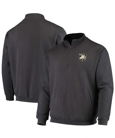 Men's Charcoal Army Black Knights Tortugas Logo Quarter-Zip Jacket $24.90 Sweatshirt