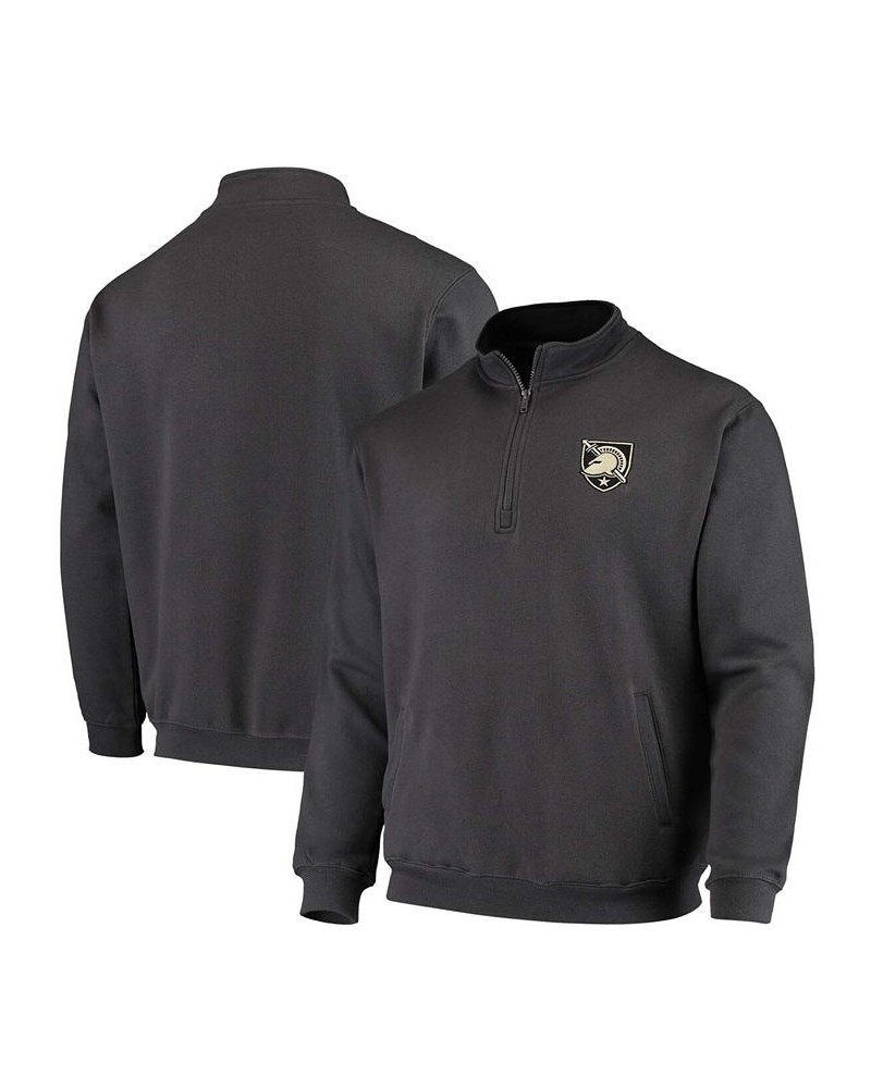 Men's Charcoal Army Black Knights Tortugas Logo Quarter-Zip Jacket $24.90 Sweatshirt