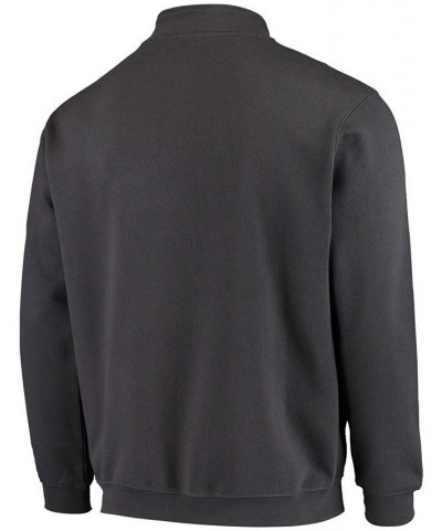 Men's Charcoal Army Black Knights Tortugas Logo Quarter-Zip Jacket $24.90 Sweatshirt