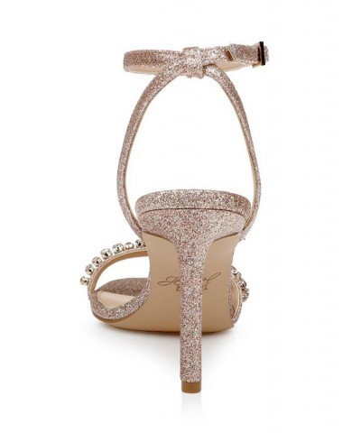 Dallyce Evening Sandals Pink $51.60 Shoes