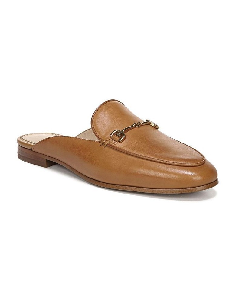 Women's Linnie Tailored Mules Brown $70.50 Shoes