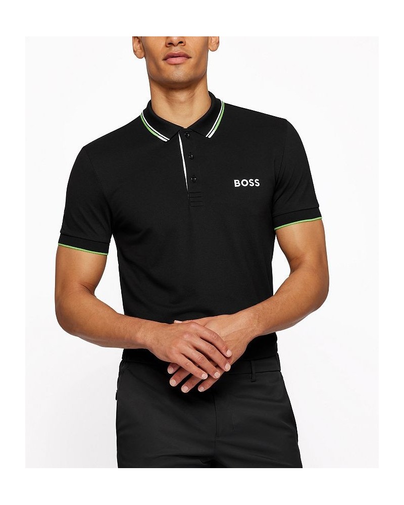 Boss Men's Cotton-Blend Polo Shirt $43.52 Polo Shirts