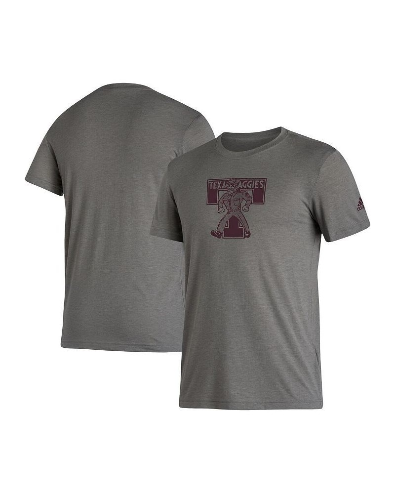 Men's Gray Texas A&M Aggies Basics Heritage Tri-Blend T-shirt $22.50 T-Shirts