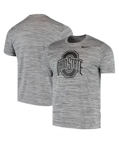 Men's Gray Ohio State Buckeyes Tonal Velocity Legend T-shirt $30.79 T-Shirts