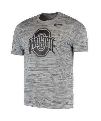 Men's Gray Ohio State Buckeyes Tonal Velocity Legend T-shirt $30.79 T-Shirts