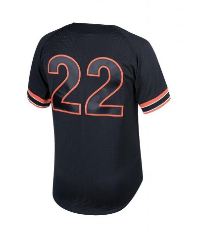 Men's Will Clark Black San Francisco Giants Fashion Cooperstown Collection Mesh Batting Practice Jersey $65.80 Jersey