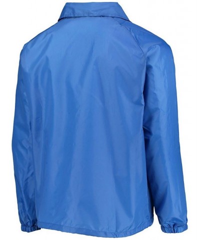 Men's Royal Buffalo Bills Coaches Classic Raglan Full-Snap Windbreaker Jacket $22.09 Jackets