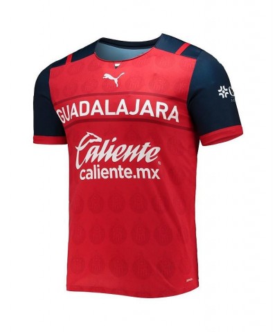 Men's Red Chivas 2021/22 Third Replica Player Jersey $37.73 Jersey