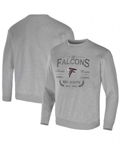 Men's NFL x Darius Rucker Collection by Heather Gray Atlanta Falcons Pullover Sweatshirt $30.55 Sweatshirt