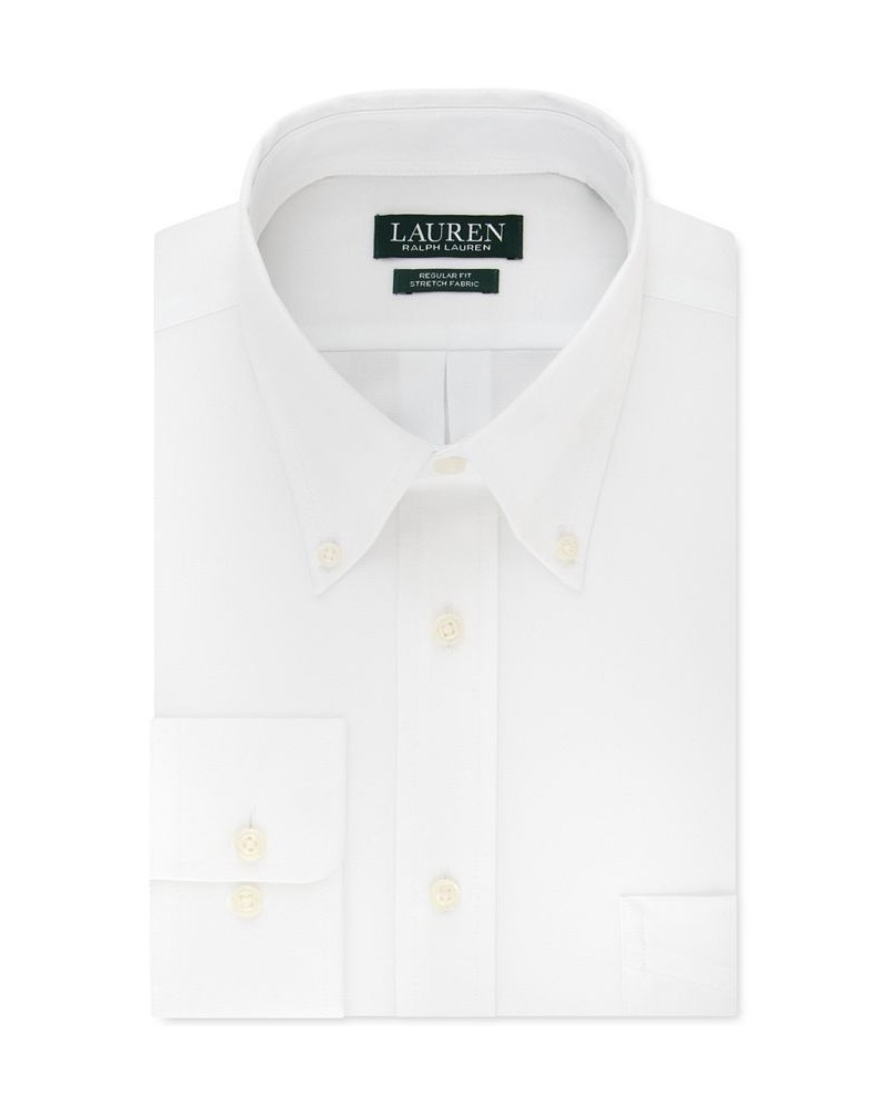 Men's Ultraflex Regular-Fit Dress Shirt White $25.08 Dress Shirts