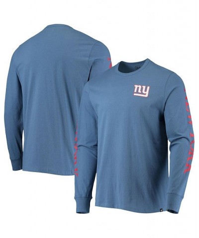 Men's Royal New York Giants Franklin Long Sleeve T-shirt $28.04 T-Shirts