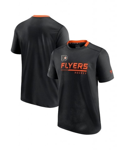 Men's Branded Black Philadelphia Flyers Authentic Pro Locker Room T-shirt $18.80 T-Shirts