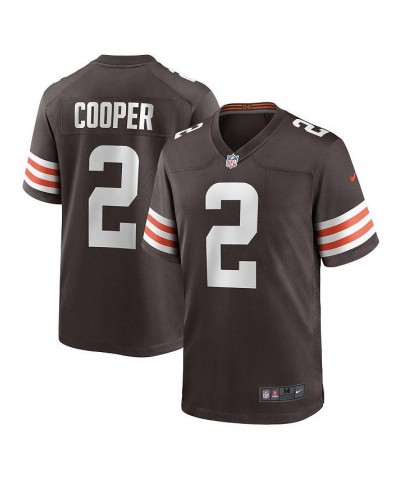 Men's Amari Cooper Brown Cleveland Browns Player Game Jersey $70.00 Jersey