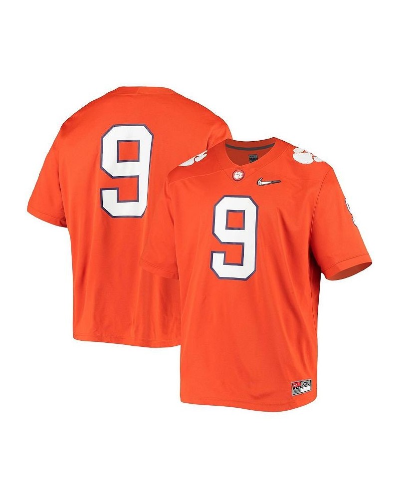 Men's 9 Orange Clemson Tigers Game Jersey $41.40 Jersey