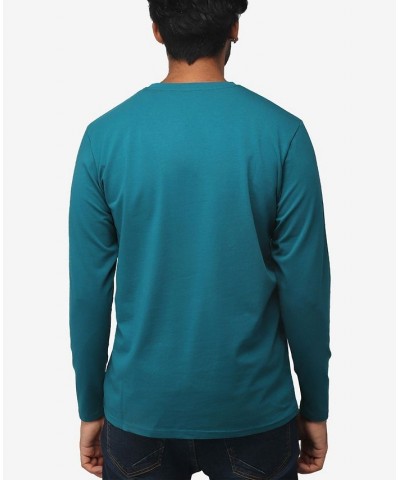 Men's Soft Stretch Crew Neck Long Sleeve T-shirt PD08 $19.60 T-Shirts