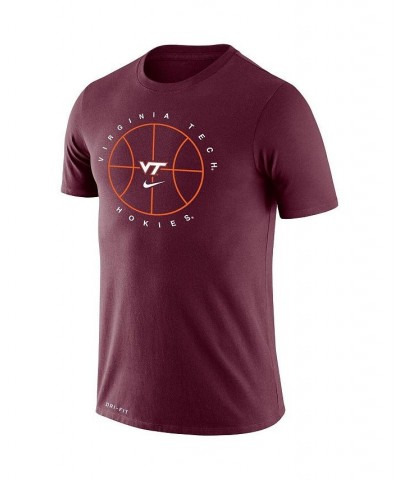 Men's Maroon Virginia Tech Hokies Basketball Icon Legend Performance T-shirt $22.00 T-Shirts