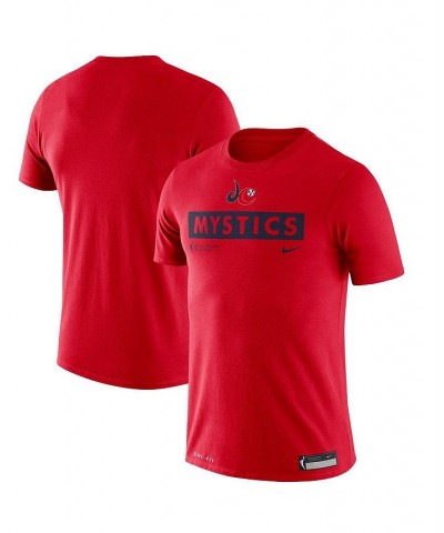 Red Washington Mystics Practice T-shirt $18.45 T-Shirts