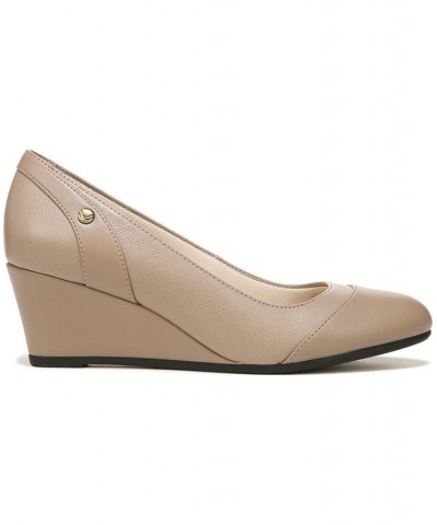 Dreams Wedge Pumps Tan/Beige $45.89 Shoes