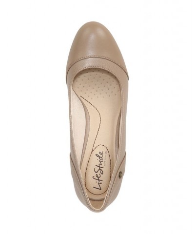 Dreams Wedge Pumps Tan/Beige $45.89 Shoes