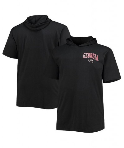 Men's Black Georgia Bulldogs Big and Tall Team Hoodie T-shirt $26.49 T-Shirts