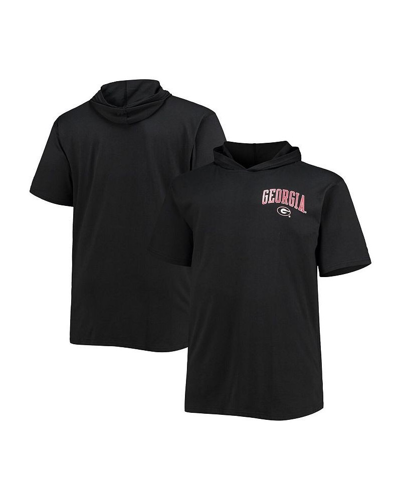 Men's Black Georgia Bulldogs Big and Tall Team Hoodie T-shirt $26.49 T-Shirts