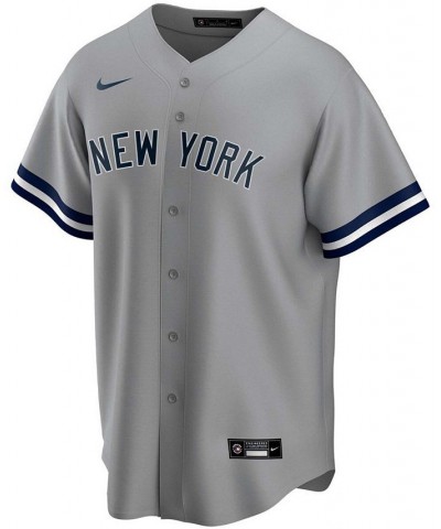 Men's Gary Sanchez Gray New York Yankees Road Replica Player Name Jersey $47.85 Jersey