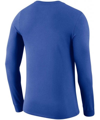 Men's Royal Duke Blue Devils Local Mantra Performance Long Sleeve T-shirt $18.35 T-Shirts