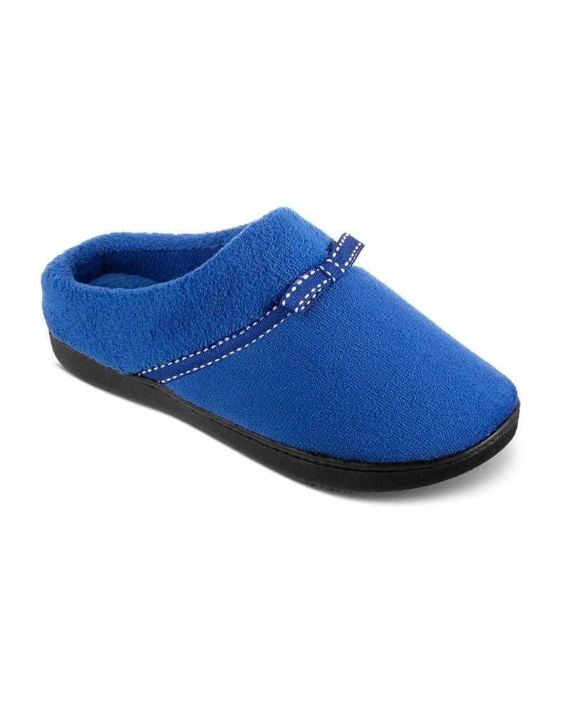 Women's Micro Terry Milly Hoodback Slipper Blue $10.60 Shoes