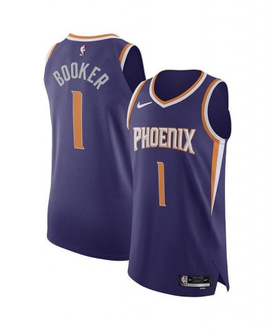 Men's Devin Booker Purple Phoenix Suns 2022/23 Authentic Player Jersey - Icon Edition $73.50 Jersey