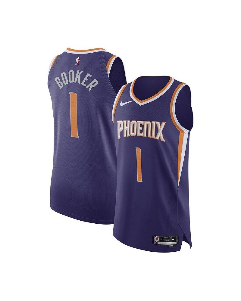 Men's Devin Booker Purple Phoenix Suns 2022/23 Authentic Player Jersey - Icon Edition $73.50 Jersey