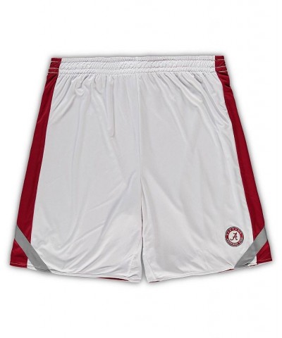 Men's Crimson, White Alabama Crimson Tide Big and Tall Team Reversible Shorts $28.04 Shorts