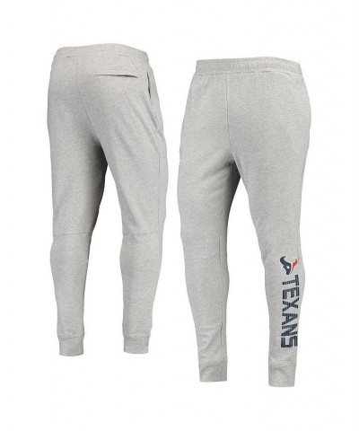 Men's Heathered Gray Houston Texans Jogger Pants $41.40 Pants