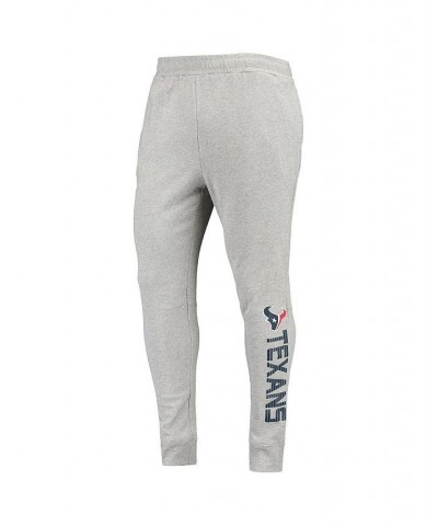 Men's Heathered Gray Houston Texans Jogger Pants $41.40 Pants