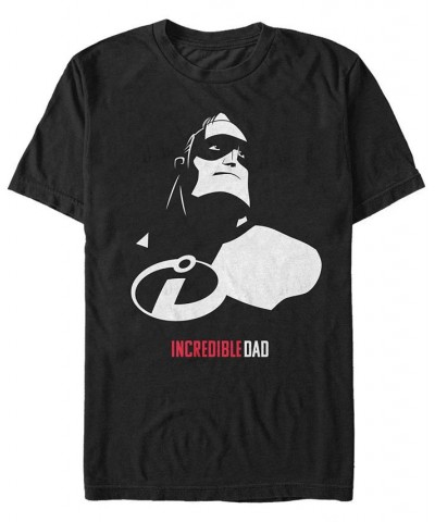 Disney Pixar Men's The Incredibles, Incredible Dad Silhouette Black $20.29 T-Shirts