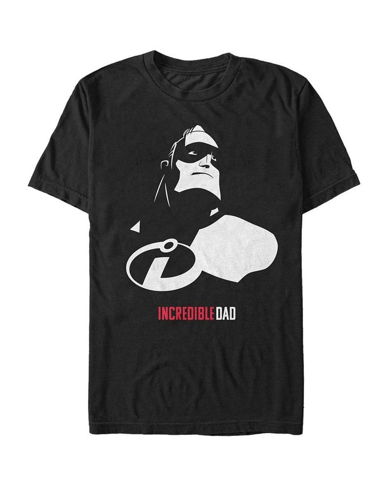 Disney Pixar Men's The Incredibles, Incredible Dad Silhouette Black $20.29 T-Shirts