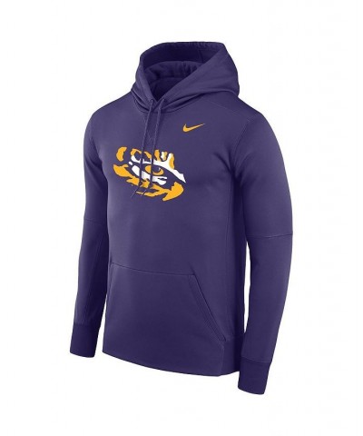 Men's Purple LSU Tigers Performance Pullover Hoodie $36.00 Sweatshirt