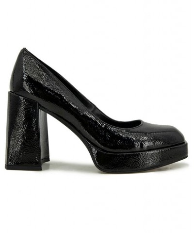 Women's Bri Platform Pumps Black $77.74 Shoes