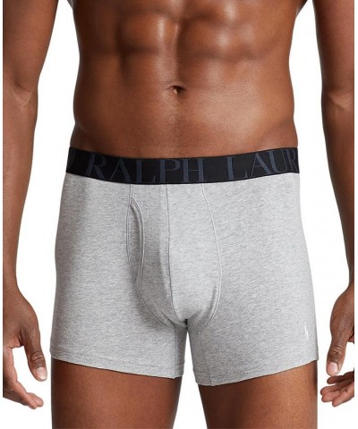 Men's 3-Pk. Classic Stretch Boxer Briefs Andover Heather/Charcoal Heather/Polo Black $33.00 Underwear