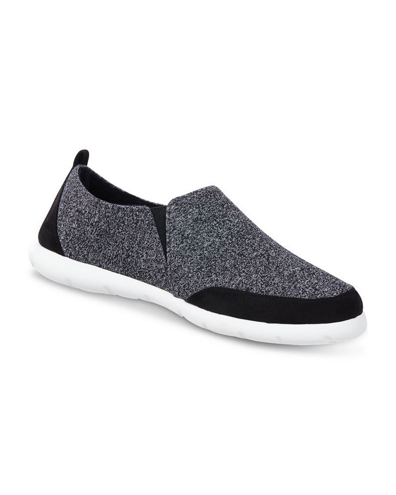 Signature Men's Zenz Sport-Knit Indoor/Outdoor Slippers Black $15.34 Shoes