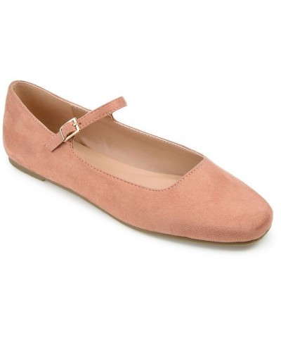 Women's Carrie Flat Pink $37.60 Shoes