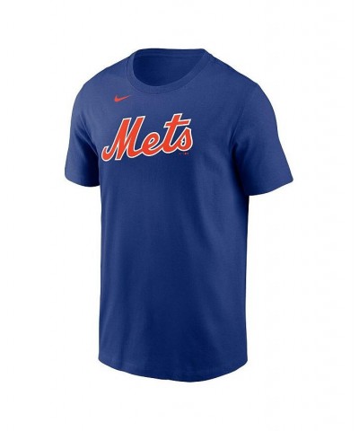 Men's Justin Verlander Royal New York Mets 2023 Name and Number T-shirt $21.50 T-Shirts