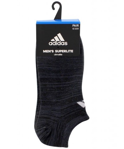 Men's 6 Pack Superlite No-Show Socks Black $11.65 Socks