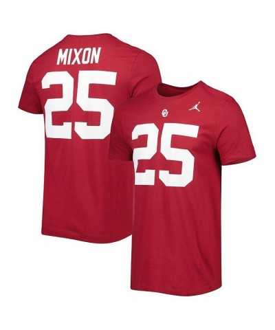 Men's Brand Joe Mixon Crimson Oklahoma Sooners Alumni Name and Number Team T-shirt $21.99 T-Shirts