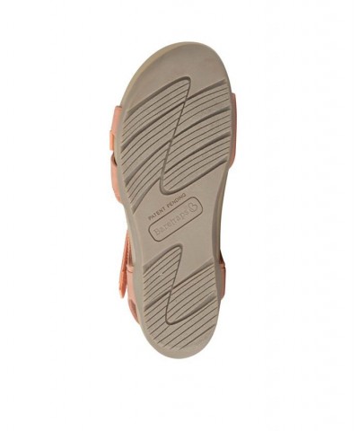 Women's Abrielle Sporty Sandals Orange $38.27 Shoes