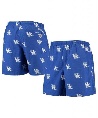 Men's PFG Royal Kentucky Wildcats Backcast LI 6" Omni-Shade Hybrid Shorts $22.22 Swimsuits