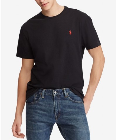 Men's Classic Fit Crew Neck T-Shirt Black $32.50 T-Shirts